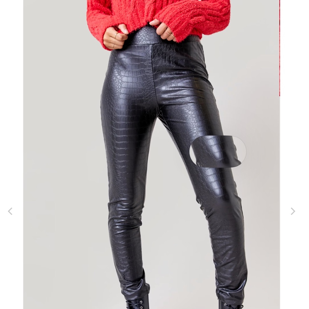 Corey Snake Print Faux
Leather